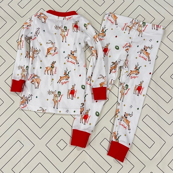 Nola Tawk Reindeer Christmas Pajama Set - Picture 11 of 14